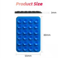 Großhandel Bulk rutsch feste Handy hülle Adhesive Mount Handy Handy Griff Zubehör Silikon Absaugung Handy halter