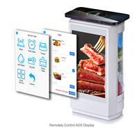 FYD-04 RK3566 avec 15W chargeur sans fil rapide vente chaude support écran tactile publicité affichage avec lcd lumière table top joueur