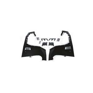 Extensions de passage de roue durables de Style armure de haute qualité fusées de garde-boue avant arrière pour <span class=keywords><strong>Jeep</strong></span> <span class=keywords><strong>Wrangler</strong></span> <span class=keywords><strong>JK</strong></span> 2007-2017 - Product Image 3