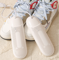 Séchoir à chaussures domestique avec minuterie et lumière, chauffe-bottes portable pour adultes et enfants, désodorisant, machine électrique de séchage de chaussures 12W, prise UE