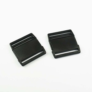 Side Release Buckle Plastic 50mm Black Durable For Bags <b>Webbing</b> Luggage Accessories - Product Image 1