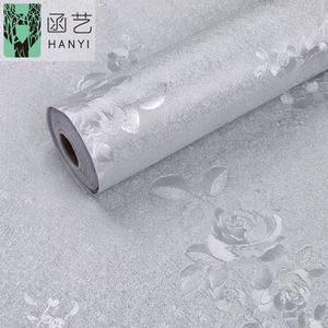 <span class=keywords><strong>Papel</strong></span> <span class=keywords><strong>Tapiz</strong></span> Metálico con Textura Floral de Fábrica China, 45 cm x 10 Metros, <span class=keywords><strong>Papel</strong></span> <span class=keywords><strong>Tapiz</strong></span> con Flores Rugosas, Decoración Floral Gris <span class=keywords><strong>para</strong></span> el Hogar - Product Image 1