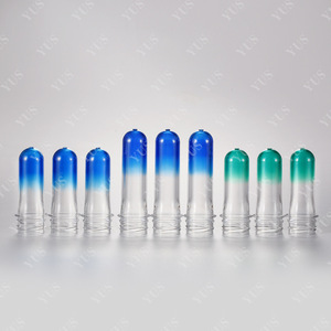 Preformas de PET Hiromori de 23g, 30 piezas, botellas en blanco con degradado de color para agua mineral, grado alimenticio - Product Image 1