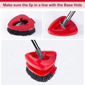 Cabezal de cepillo para fregar compatible con O Ce-dar EasyWring, sistema de 1 tanque, cepillo de limpieza para baño, cocina, bañera y azulejo - Product Image 4