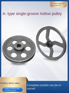 Precision Drilling 1-Slot Transmission V-Shaped <strong>Pulley</strong> 80-150mm Cast Iron <strong>Timing</strong> Sheave for Machinery Industries - Product Image 2