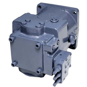 משאבת בוכנה הידראולית עם פלטת הנעה, מערכת בקרה למכונת לחיצה תעשייתית, דגם A11VO145 A11VO145LRDS/11R-NZD12K80, עמידה במיוחד. - Product Image 1