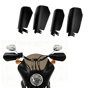 Protège-mains de moto, déflecteurs de vent, protection contre les chocs, boucliers pour les mains, accessoires pour Harley Dyna Baggers FXR Sportster - Product Image 3