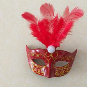 Costume Cosplay <span class=keywords><strong>masque</strong></span> de fête vénitien en plastique oeil carnaval mascarade coq plume décor <span class=keywords><strong>pour</strong></span> <span class=keywords><strong>les</strong></span> vacances de noël - Product Image 4