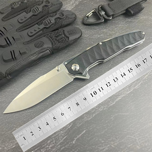 Gran oferta CNC pulido fino al aire libre Camping táctico supervivencia cuchillo de bolsillo plegable EDC herramienta de Camping cuchillos - Product Image 3
