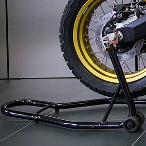 TD-003-05 B5 & B7 xe máy đứng phía trước và phía sau xe máy paddock đứng bãi đậu xe và sửa chữa đứng - Product Image 6