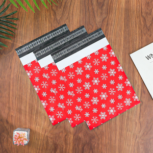 10 x 13英寸圣诞雪印花邮件袋邮件袋 - Product Image 3