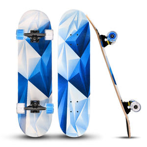 Skateboard double face Popsicle 6045 avec grandes roues lumineuses, design tendance et durable pour adultes, idéal pour le skate de rue - Product Image 4