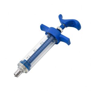 Jeringas de plástico para uso veterinario, jeringa continua ajustable de 20ml - Product Image 3