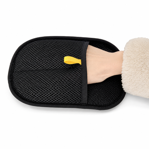 Pet Grooming Cat Hair Removal Glove for Clothes <b>Bed</b> Mat <b>Sofa</b> Pet Hair Remover Glove Pet Massage Cleaning Deshedding Glove - Product Image 1