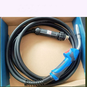 Antorchas de soldadura de cuello de cisne de cobre con protección de gas, personalizadas <span class=keywords><strong>para</strong></span> Europa, 220A, 3m/4m/5m, ANNUO Bolt War Gun - Product Image 3
