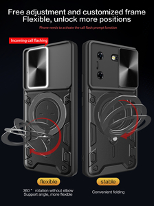 Funda giratoria para teléfono móvil PC TPU <span class=keywords><strong>360</strong></span> para Tecno Camon 20 <span class=keywords><strong>Pro</strong></span> 4G/5G/Camon 20 Premier 5G, funda para teléfono a prueba de golpes - Product Image 5