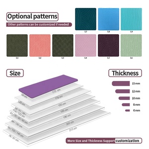 Tapete de Yoga Plegable y Resistente de TPE de 6MM, 8mm y 10mm con Logotipo Personalizado Sansd, Tapete de Yoga de Alta Calidad con Impresión Personalizada <span class=keywords><strong>para</strong></span> <span class=keywords><strong>Ejercicio</strong></span> - Product Image 3