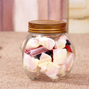 랑네즈 블랙포레스트 유리 꿀병 1kg 500g 스크류 뚜껑 포함, 사탕 및 초콜릿 보관용 친환경 용기 - Product Image 2