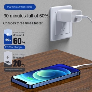 Compatible con el cabezal <span class=keywords><strong>del</strong></span> <span class=keywords><strong>cargador</strong></span> PD 14 de 20W certificado, puerto tipo C, enchufe para <span class=keywords><strong>iPhone</strong></span> 12 Pro y serie <span class=keywords><strong>13</strong></span> para carga rápida de teléfonos. - Product Image 2