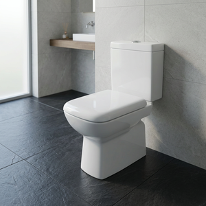 Inodoro de Dos Piezas Vistaar Luxury P Trap, Inodoro de Cerámica Desodorizante, Ecológico, de Montaje en el Suelo - Product Image 1