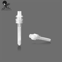 Capuchon de bec verseur en plastique coloré personnalisé de 8,6 mm avec tube long pour sachets d'emballage alimentaire (gelée, pouding, crème glacée)