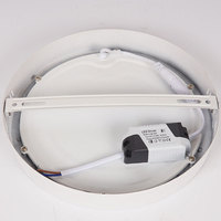 Petit panneau lumineux LED moderne Lampe en PVC Éclairage commercial facile pour la maison Éclairage direct d'usine Plafonnier en aluminium monté en surface