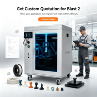Imprimante 3D industrielle Blast 2 FFF, grand volume d'impression, haute précision, compatible avec les matériaux PEEK, PPS, CF, fibre de carbone, WiFi