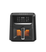 Jewin 6L Friteuse à air électrique 1600W Contrôle numérique Tpuch Cuisson sans huile Ménage Smart Air Fryer Four Appareil ménager