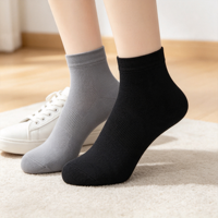 Chaussettes de sport respirantes en maille de qualité supérieure, coupe basse, avec amorti, pour hommes et femmes, pour la course à pied, la gym et les entraînements sportifs