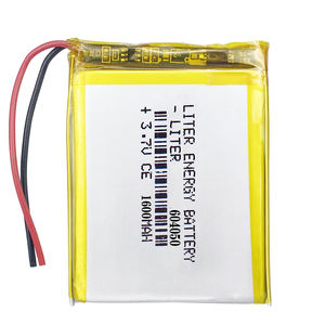 แบตเตอรี่ลิเมอร์ลิเมอร์3.7V 1600mAh <span class=keywords><strong>604050</strong></span>ได้สำหรับผลิตภัณฑ์ดิจิตอล - Product Image 1