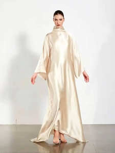 Robe maxi brodée é<span class=keywords><strong>l</strong></span>égante Mexizo, abaya, vêtements islamiques modestes pour femmes musulmanes, collection - Product Image 5