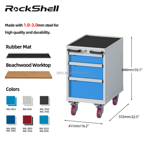 Tùy chỉnh sắt thép công cụ ngực kim loại hội thảo công cụ Xe đẩy cho Tủ lưu trữ OBM & OEM hỗ trợ caja de herramientas - Product Image 2