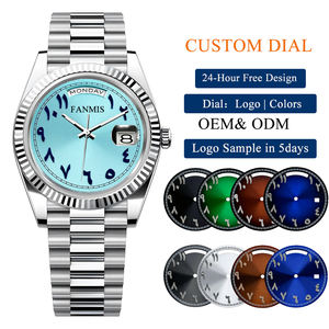 Vente en Gros OEM de Nouvelles Montres Mécaniques Modifiées pour Homme avec Mouvement Automatique 8285 NH36, Date et Chiffres Arabes - Product Image 1