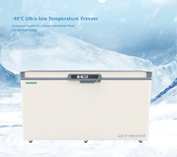 Congelador Horizontal de Ultra Baja Temperatura HARON 360L -40°C ℃   Congelador de Laboratorio, Congelador para Hospital y Laboratorio