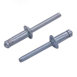 Rivets aveugles structurels en acier zingué Hemlock Hem Fix 1/4x20 mm - Product Image 5