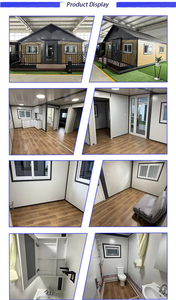 20ft 40ft Fold <b>House</b> Portable Prefab Steel Container Home Expandable 3 Bedroom Mobile Modular Prefabricated <b>House</b> for Villa - Product Image 2