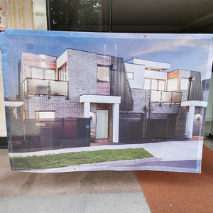 Tùy Chỉnh Hơn Có Kích Thước <span class=keywords><strong>PVC</strong></span> Lưới Biểu Ngữ Grommet Dấu Hiệu Biểu Ngữ <span class=keywords><strong>Windproof</strong></span> Hàng Rào Vinyl Lưới Biểu Ngữ - Product Image 5