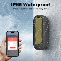 Sensor de Detección de Lluvia Zigbee IP65, Detector de Fugas Inteligente a Prueba de Agua para el Hogar, Compatible con Tuya Smart Life