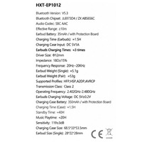 Audífonos Bluetooth Casuales para Negocios, Bluetooth 6.0, 20 Horas de Duración de Batería, con Estuche de Carga