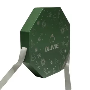 OEM Silver Stamping Octagonal Heaven Earth Box Professional OEM ODM Services Wide Range Gift Boxes Gift Bags Customizable Boxes