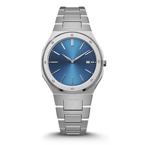 カスタムサンレイダイヤルカジュアル超薄型メンズウォッチファッション防水ステンレススチール高級メンズクォーツウォッチ - Product Image 2