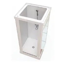 Refab-baño modular para hotel, casa <span class=keywords><strong>de</strong></span> contenedor portátil para uso hospitalario, cabina <span class=keywords><strong>de</strong></span> <span class=keywords><strong>ducha</strong></span> fácil <span class=keywords><strong>de</strong></span> llevar - Product Image 1