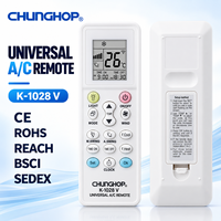 Télécommande universelle multifonction pour climatiseur CHUNGHOP K-1028V avec écran LCD, minuterie et contrôle du chauffage/climatisation