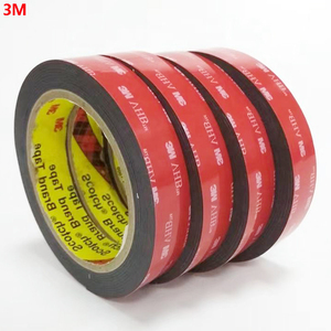 Orijinal 1.1mm 3m vhb 5952 Yüksek Sıcaklık Bant Rulosu 24mm X 5m 3m Siyah Akrilik Köpük Bant, 3m 5952 vhb Çift Taraflı Bant için - Product Image 1