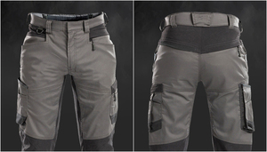 Pantalon de Travail Cargo Homme Robuste avec Graphiques Personnalisés pour Ateliers Industriels, Réparateurs et Mécaniciens - Product Image 4