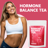Herbes chinoises Déséquilibre des hormones organiques Femme heureuse Grossesse Hormone Équilibre Régime Équilibre Thé Compléments alimentaires