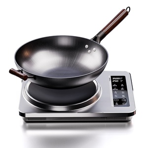 Appareils de Cuisine Professionnels Multifonctionnels à Contrôle Tactile Intelligent, Surface en Verre Carrée de 24 Pouces, Chauffage Rapide par Induction - Product Image 3