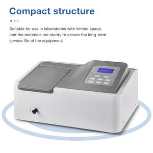 UV-Vis分析分光光度計装置シングルビーム分光光度計研究所デジタル光学分光計研究所 - Product Image 6