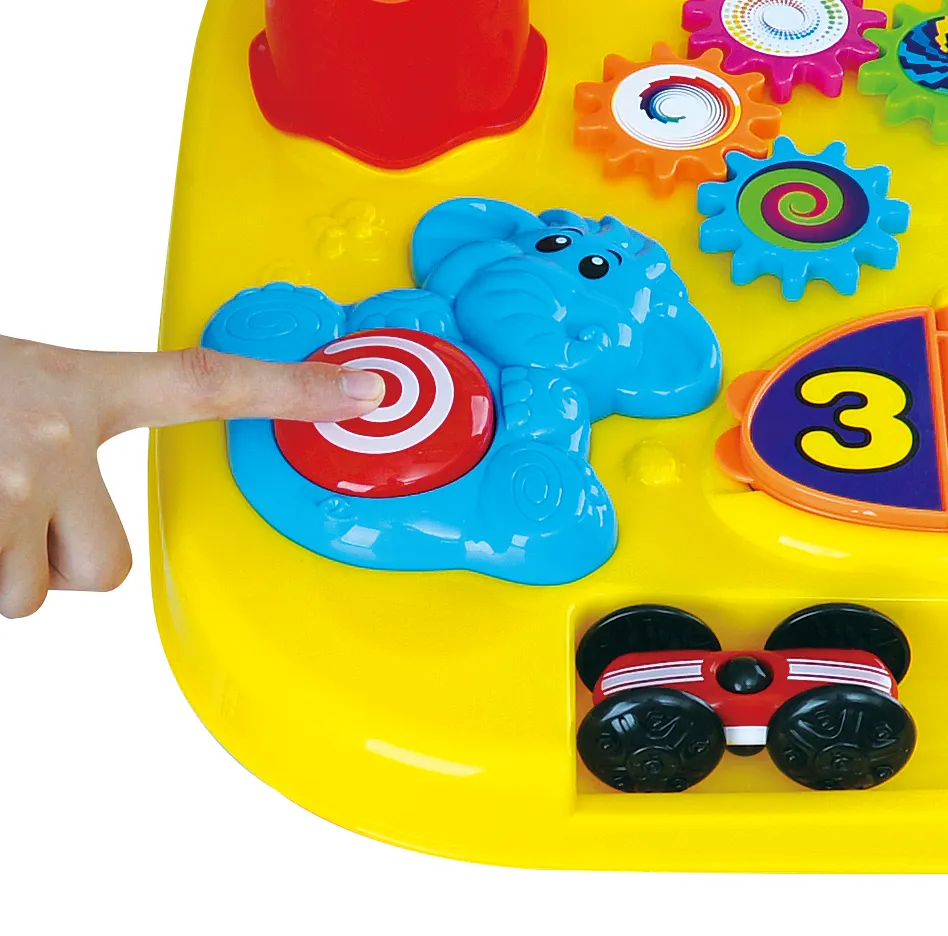 PLAYGO多機能幼児プラスチックActivityTable赤ちゃん幼児おもちゃ5in1アクションアクティビティステーションおもちゃ
