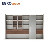 Meuble de bureau de direction de luxe EGROspace avec tiroirs de rangement pour documents et classement – Solution de mobilier de bureau d'entreprise